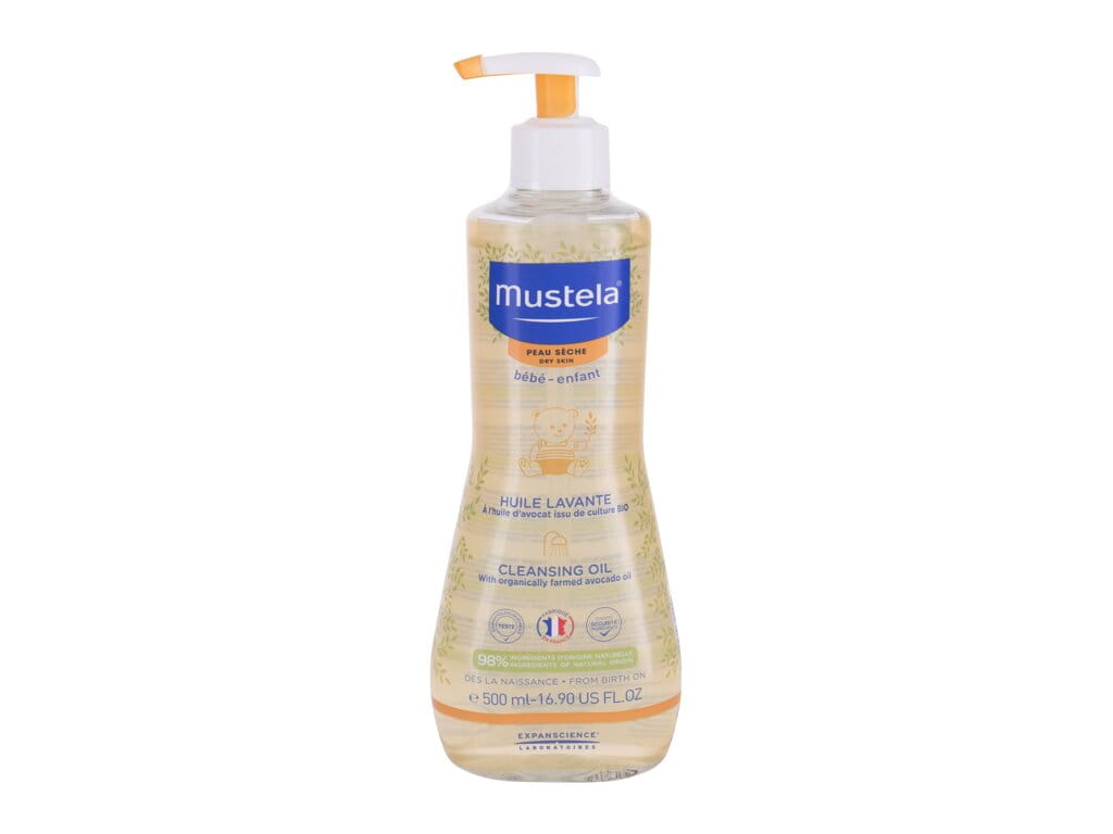 Mustela Bébé Cleansing Oil K Olejek do kąpieli 500ml-556368